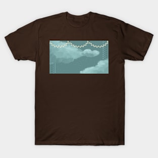 Clouded skies (with lights) T-Shirt